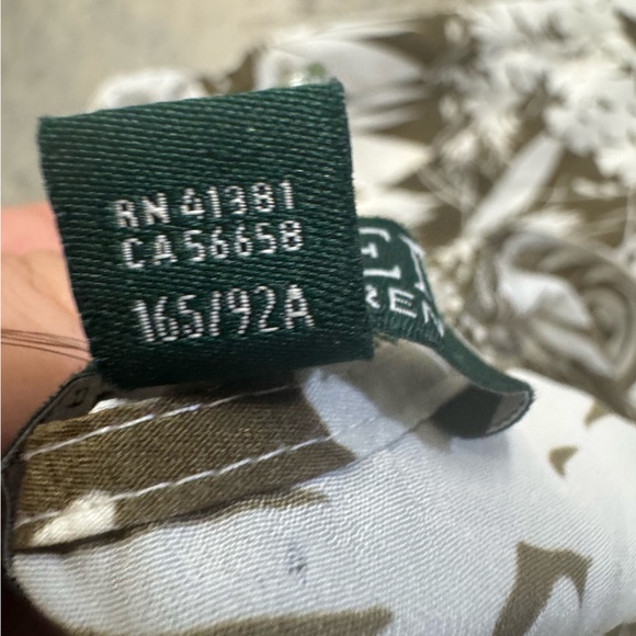 Lauren Ralph Lauren Women's Neila Green Cargo Jumpsuit Sz 6 Preppy Luxury Luxury - Picture 9 of 14